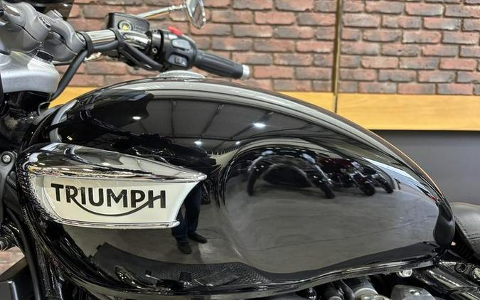 2023 Triumph Bonneville Speedmaster Jet Black