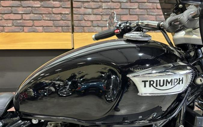 2023 Triumph Bonneville Speedmaster Jet Black