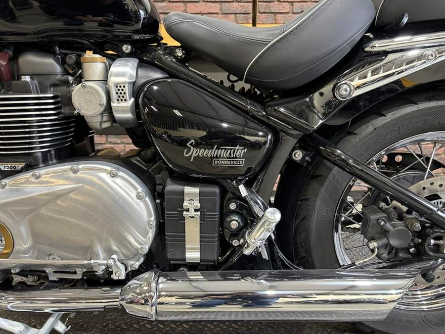 2023 Triumph Bonneville Speedmaster Jet Black