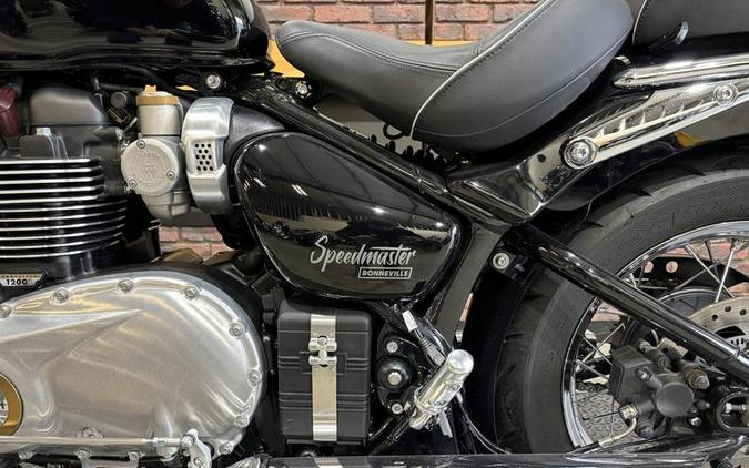 2023 Triumph Bonneville Speedmaster Jet Black