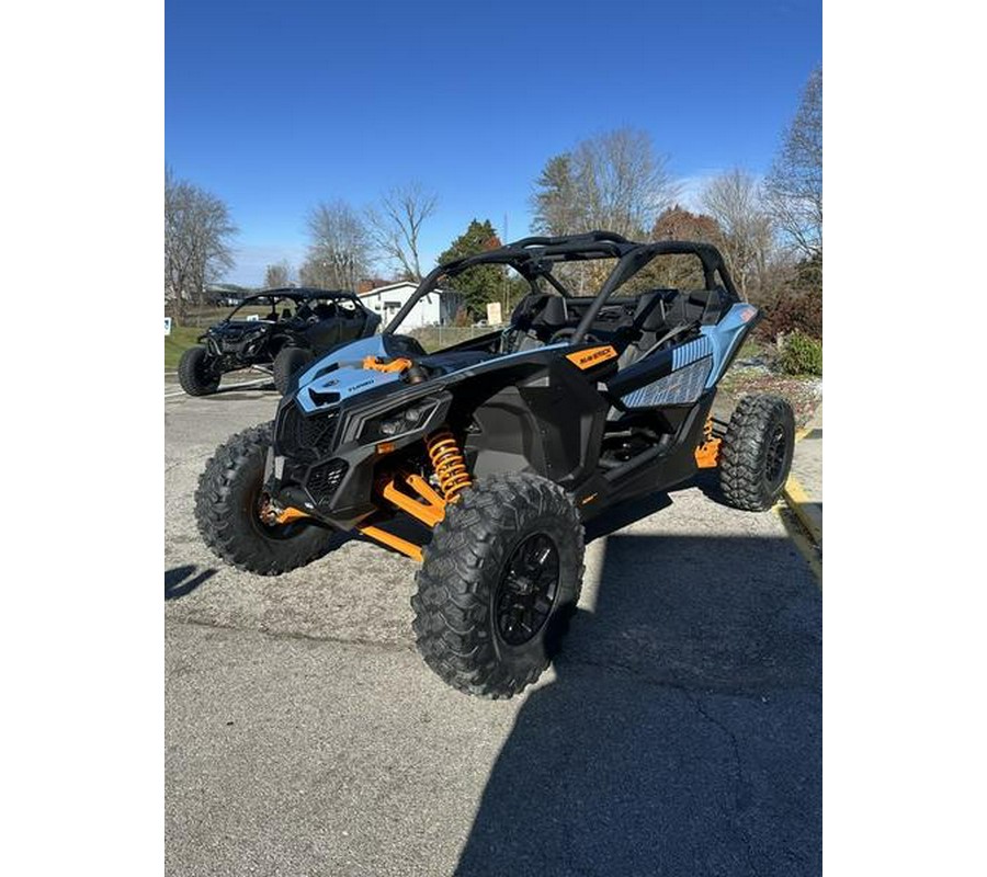 2026 Can-Am® Maverick X3 RS Turbo RR Scandi Blue & Orange Crush