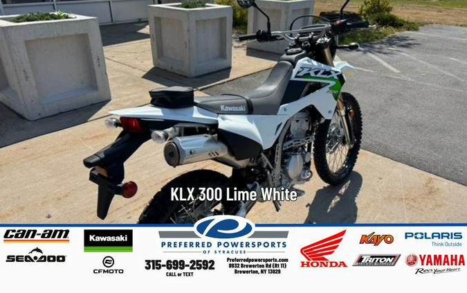 2026 Kawasaki KLX 300 Bright White