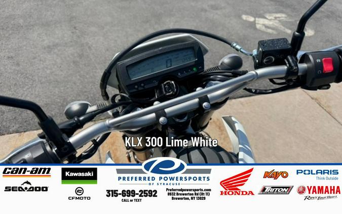 2026 Kawasaki KLX 300 Bright White