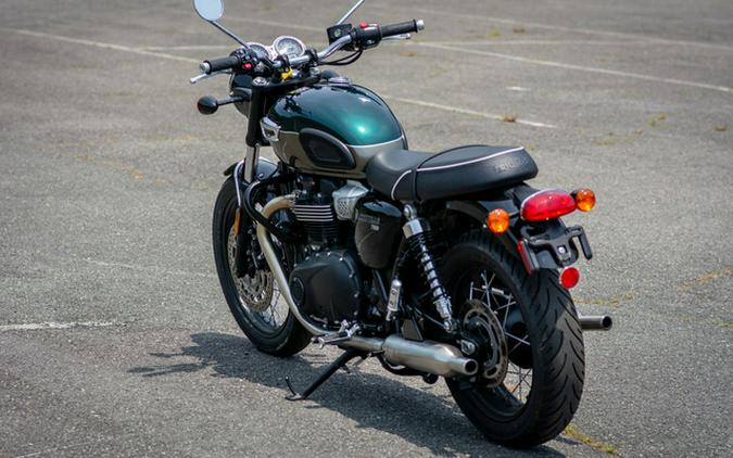 2024 Triumph Bonneville T100 Competition GreenIronstone