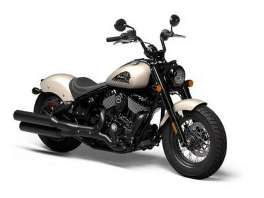 2023 Indian Motorcycle® Chief® Bobber Dark Horse® Silver Quartz Smoke