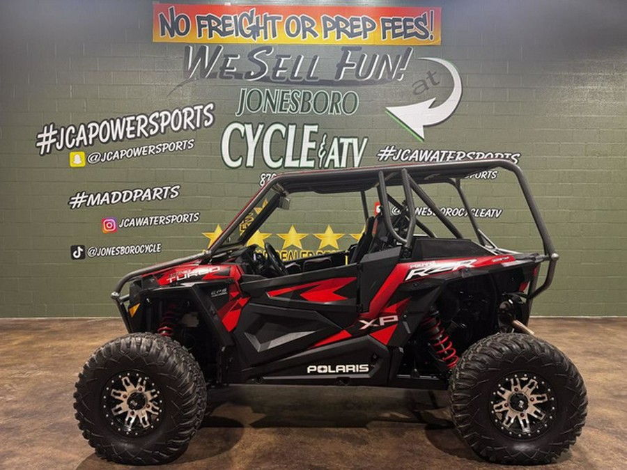 2018 Polaris RZR XP Turbo EPS FOX Edition Matte Sunset Red