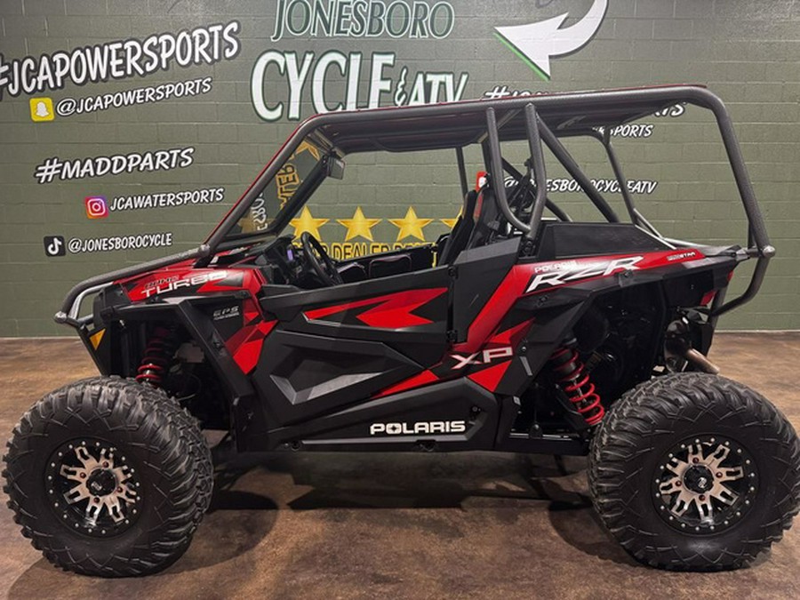 2018 Polaris RZR XP Turbo EPS FOX Edition Matte Sunset Red