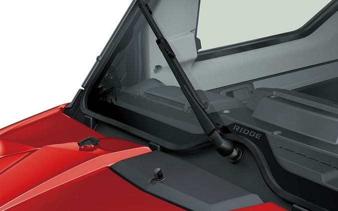 2025 Kawasaki RIDGE CREW HVAC Candy Persimmon Red - 110192