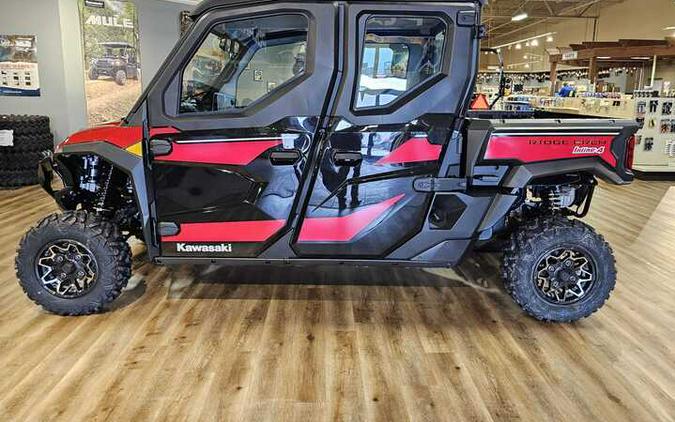 2025 Kawasaki RIDGE CREW HVAC Candy Persimmon Red - 110192