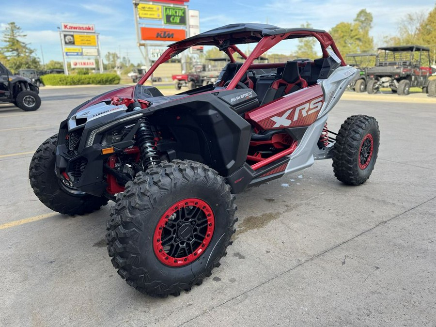 2025 Can-Am® Maverick X3 X rs Turbo RR with Smart-Shox Fiery Red & Hyper Silver