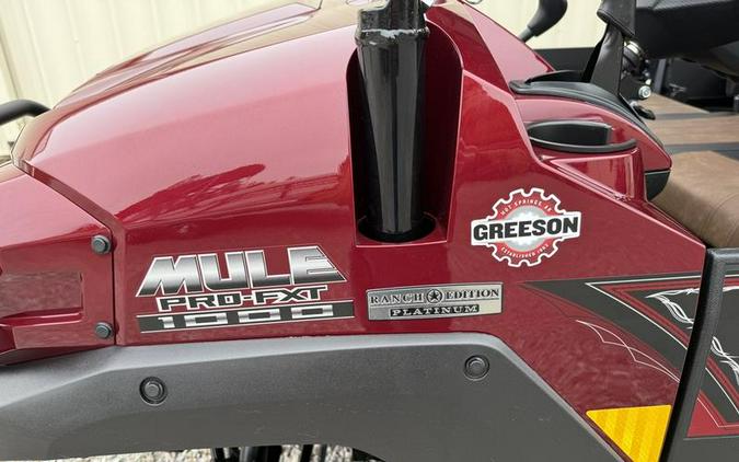 2026 Kawasaki Mule PRO-FXT™ 1000 Platinum Ranch Edition