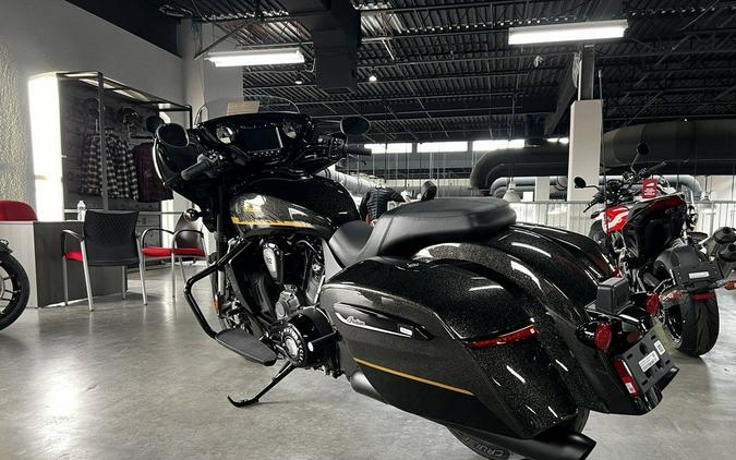 2026 Indian Motorcycle® Chieftain® PowerPlus Dark Horse® 112 Black Crystal w/Black Metallic & Champ