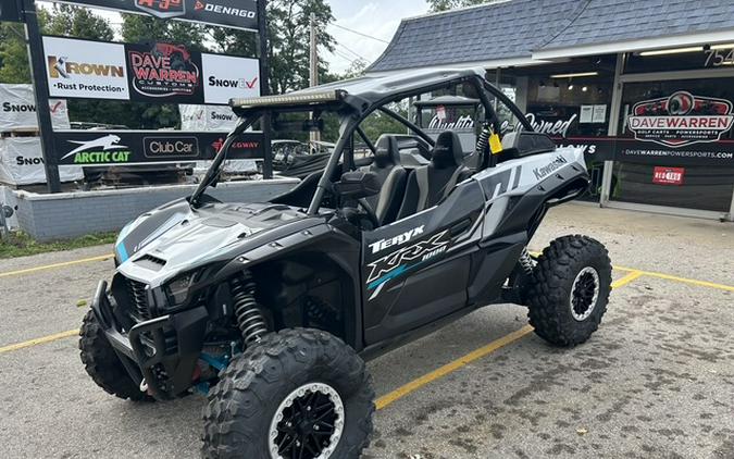 2024 KAWASAKI TERYX KRX1000 eS Ice Gray/Metallic Onyx Black - 70294