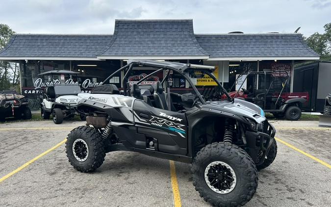 2024 KAWASAKI TERYX KRX1000 eS Ice Gray/Metallic Onyx Black - 70294