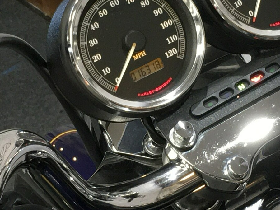 2000 Harley-Davidson Dyna Convertible Nebula Yellow and Cobalt Blue FXDS