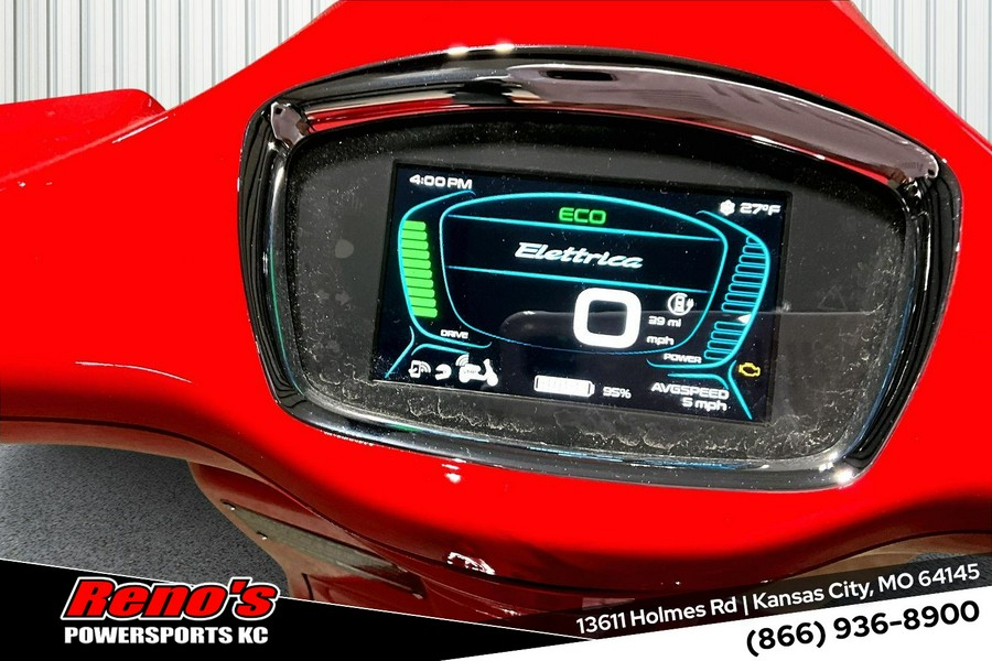 2023 Vespa Elettrica (RED) 45 MPH
