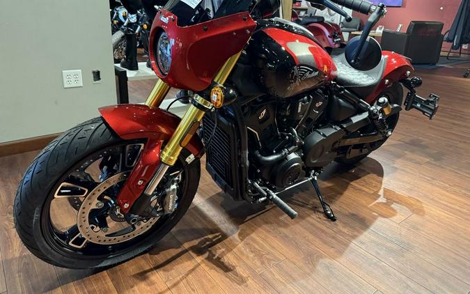 2026 Indian Motorcycle® 101 Scout® Sunset Red Metallic