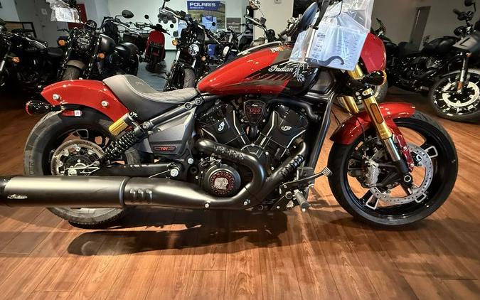 2026 Indian Motorcycle® 101 Scout® Sunset Red Metallic