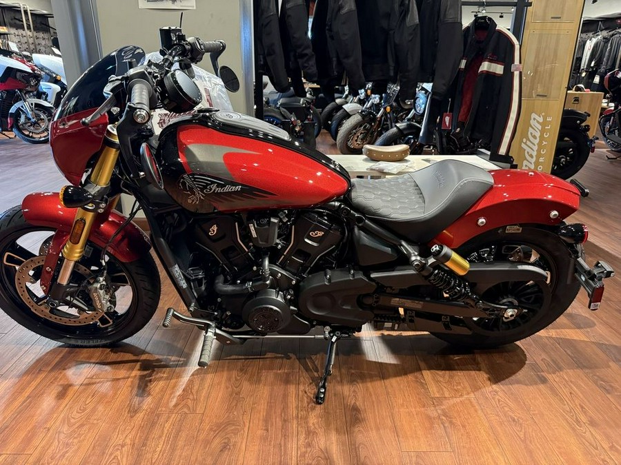 2026 Indian Motorcycle® 101 Scout® Sunset Red Metallic