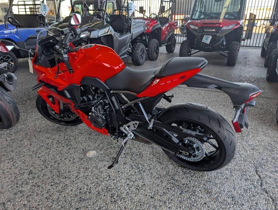 2026 Suzuki GSX-8R Glass Blaze Orange