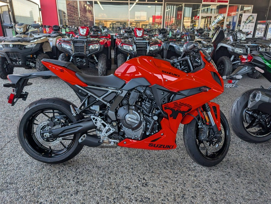 2026 Suzuki GSX-8R Glass Blaze Orange