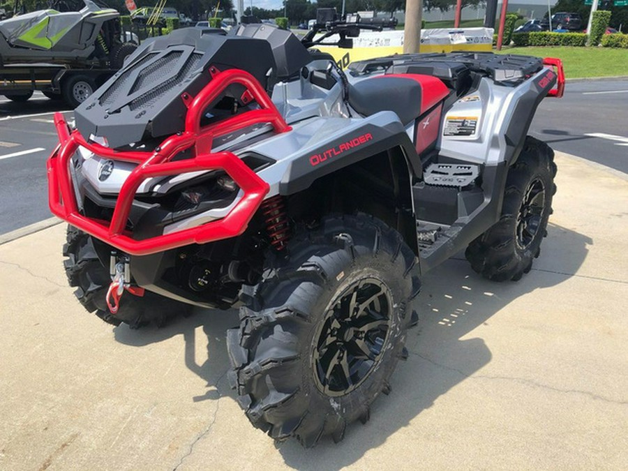 2024 Can-Am Outlander X Mr 1000R Hyper Silver & Legion Red