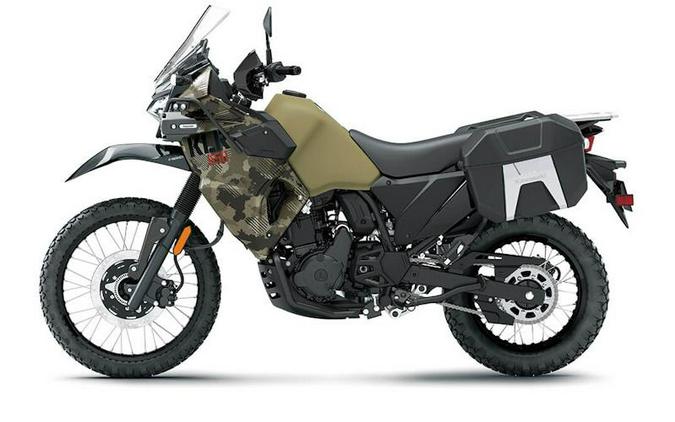 2025 Kawasaki KLR®650 Adventure ABS Cypher Camo Beige