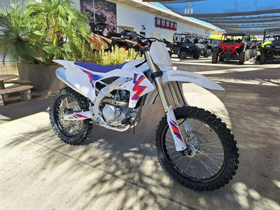 2024 Yamaha YZ450F 50th Anniversary Edition