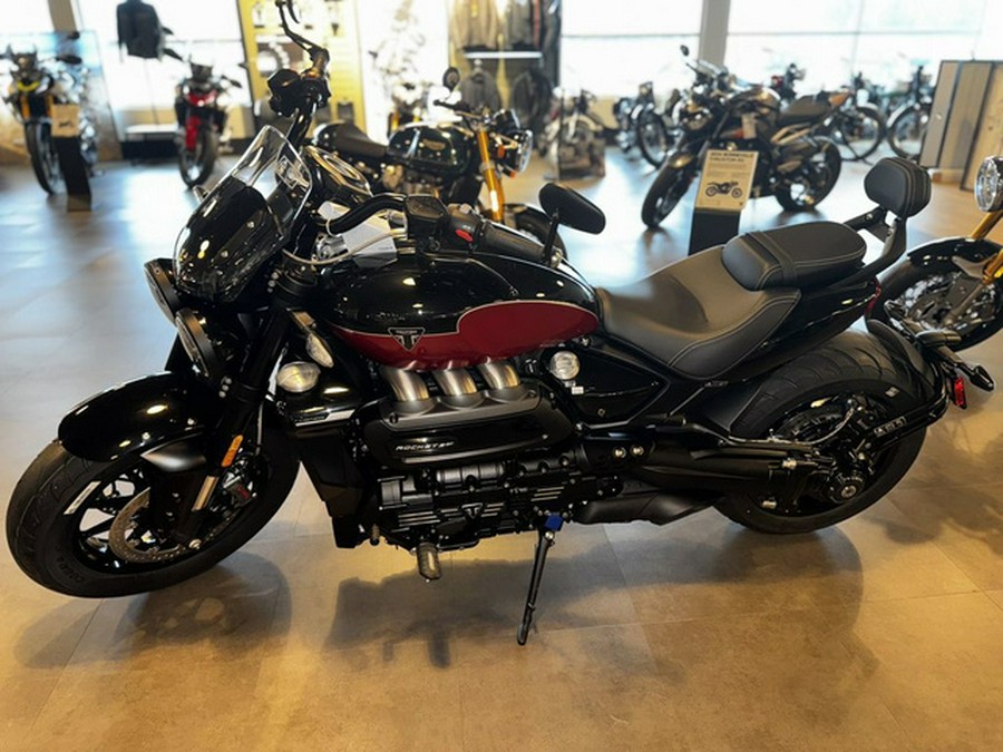 2025 Triumph Rocket 3 Storm GT Sapphire BlackCarnival Red