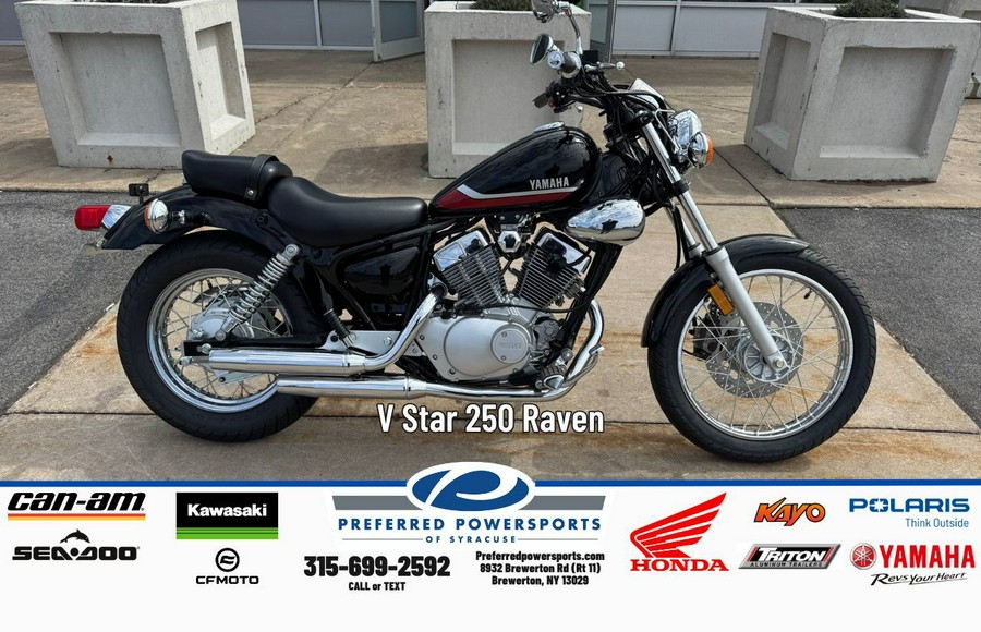 2026 Yamaha V Star 250 Raven