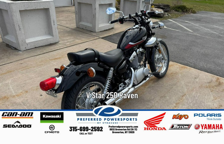 2026 Yamaha V Star 250 Raven