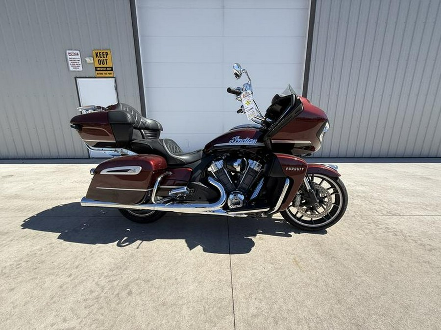2022 Indian Motorcycle® Pursuit Limited Maroon Metallic/Crimson Metallic