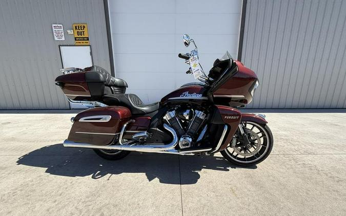 2022 Indian Motorcycle® Pursuit Limited Maroon Metallic/Crimson Metallic