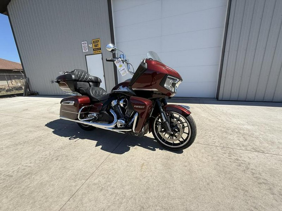 2022 Indian Motorcycle® Pursuit Limited Maroon Metallic/Crimson Metallic