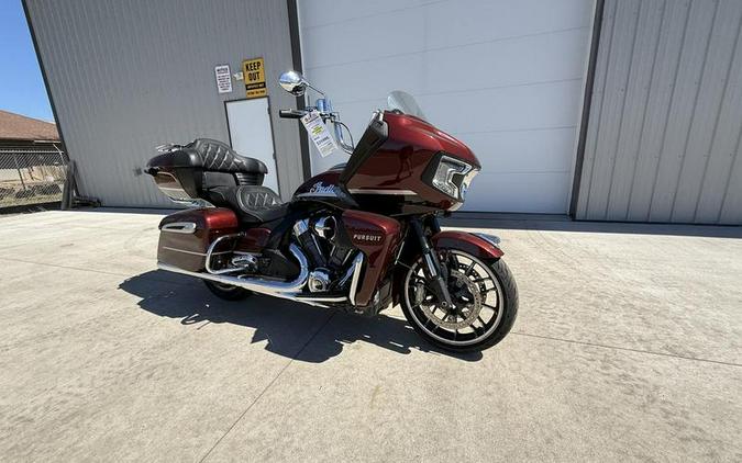 2022 Indian Motorcycle® Pursuit Limited Maroon Metallic/Crimson Metallic