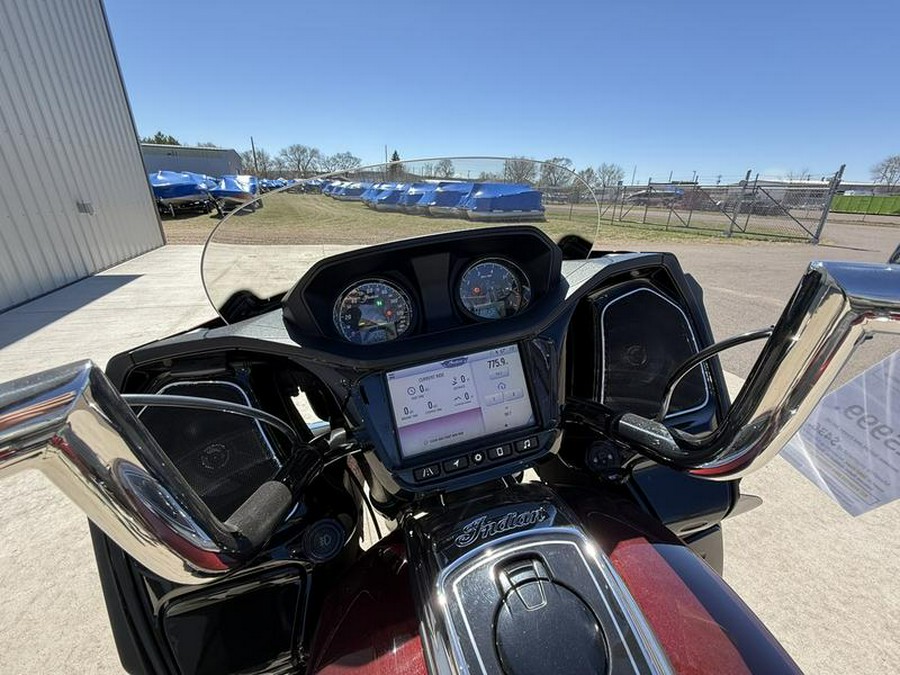 2022 Indian Motorcycle® Pursuit Limited Maroon Metallic/Crimson Metallic