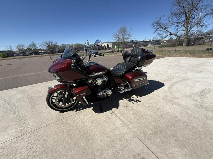 2022 Indian Motorcycle® Pursuit Limited Maroon Metallic/Crimson Metallic