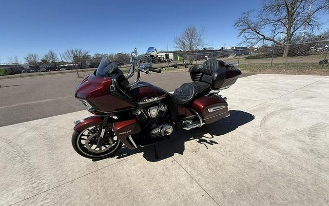 2022 Indian Motorcycle® Pursuit Limited Maroon Metallic/Crimson Metallic