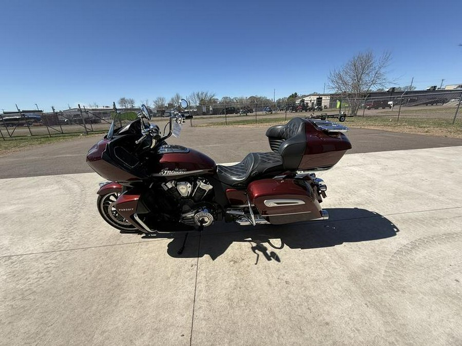 2022 Indian Motorcycle® Pursuit Limited Maroon Metallic/Crimson Metallic