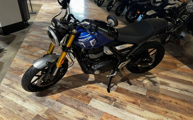 2024 Triumph Speed 400 Caspian Blue Storm Grey