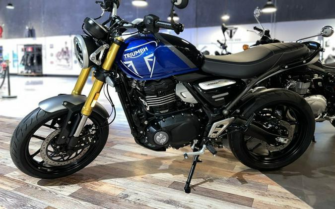 2024 Triumph Speed 400 Caspian Blue Storm Grey