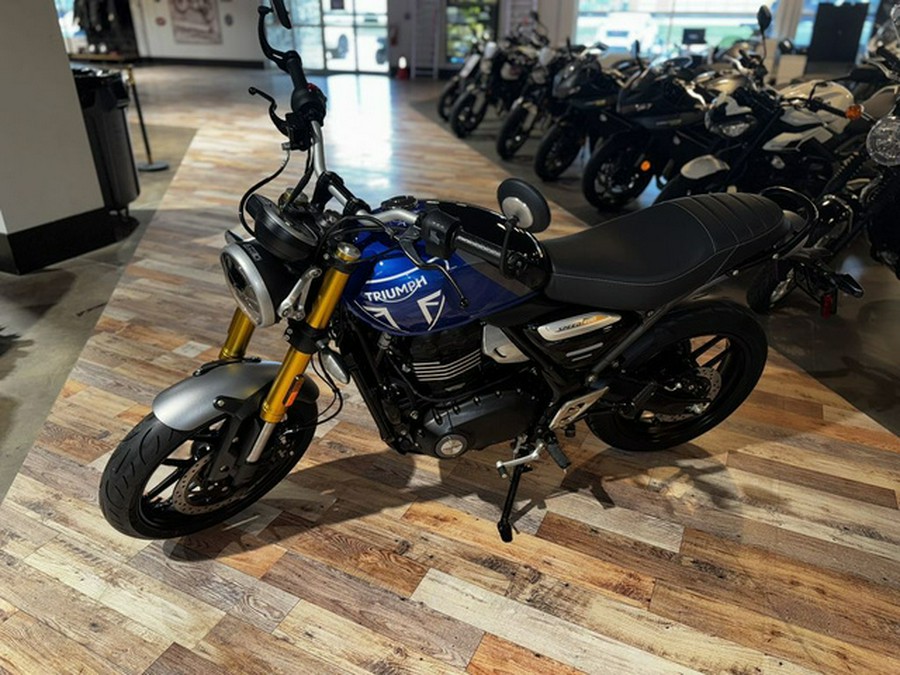 2024 Triumph Speed 400 Caspian Blue Storm Grey