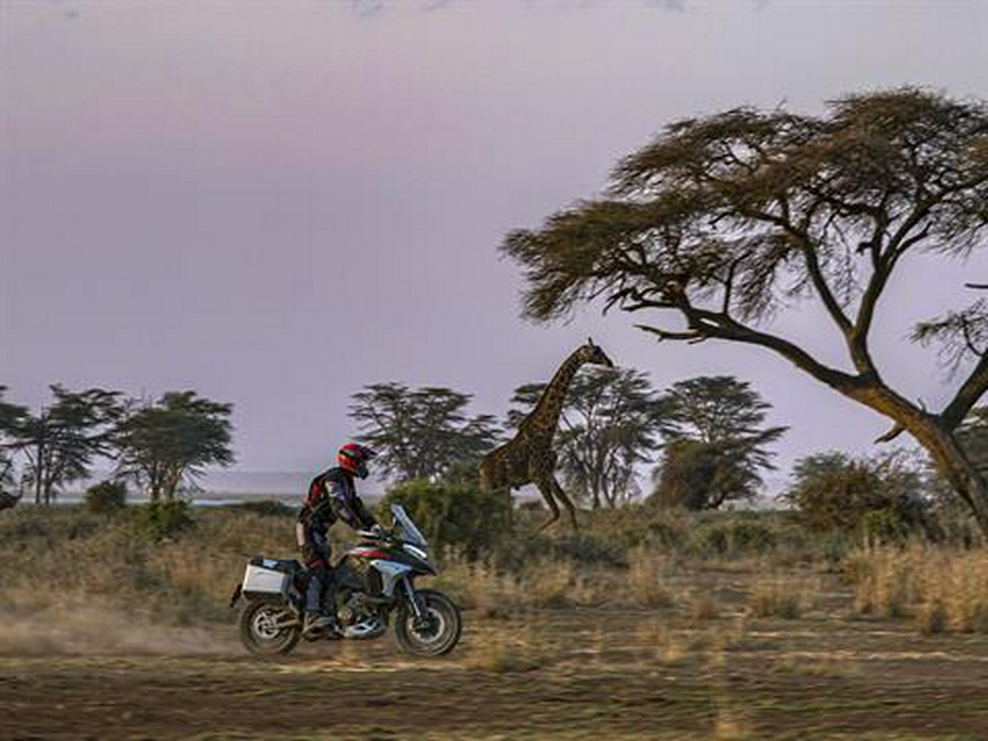 2025 Ducati Multistrada V4 Rally Adventure Travel & Radar