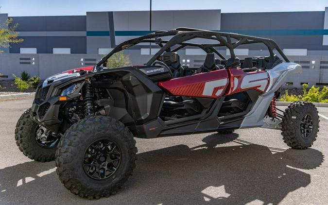 2024 Can-Am® Maverick X3 MAX RS Turbo Fiery Red & Hyper Silver