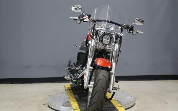 2025 Harley-Davidson Fat Boy Whiskey Fire / Vivid Black