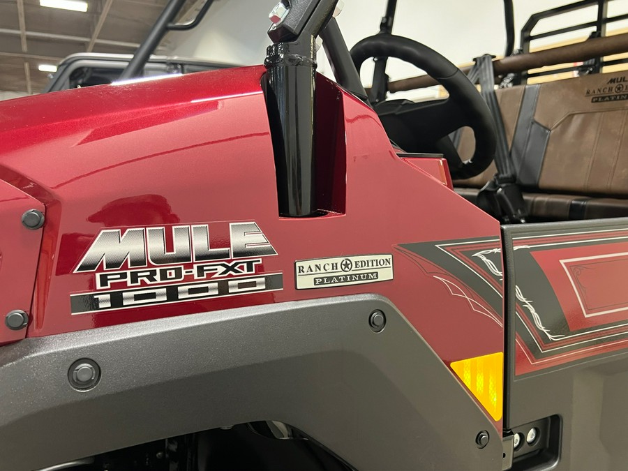 2026 Kawasaki MULE PRO-FXT 1000 Platinum Ranch Edition
