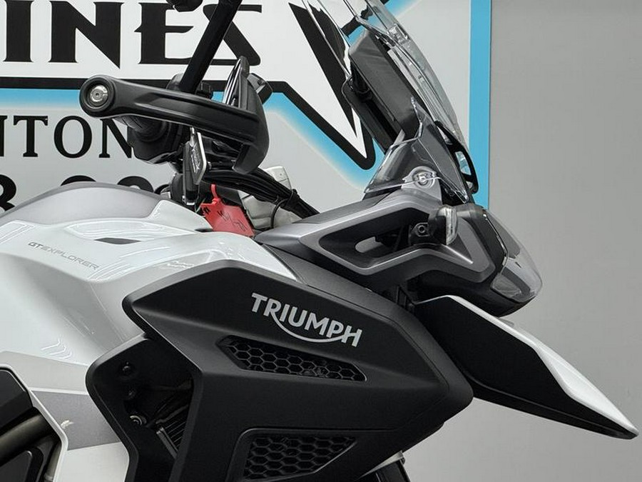 2023 Triumph Tiger 1200 GT Explorer Snowdonia White