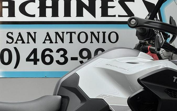2023 Triumph Tiger 1200 GT Explorer Snowdonia White