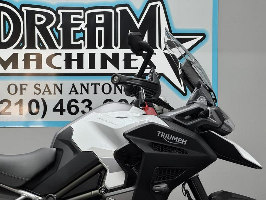 2023 Triumph Tiger 1200 GT Explorer Snowdonia White