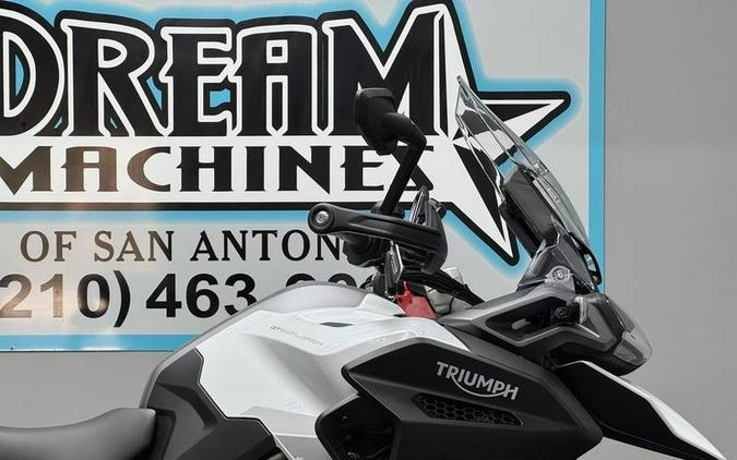 2023 Triumph Tiger 1200 GT Explorer Snowdonia White